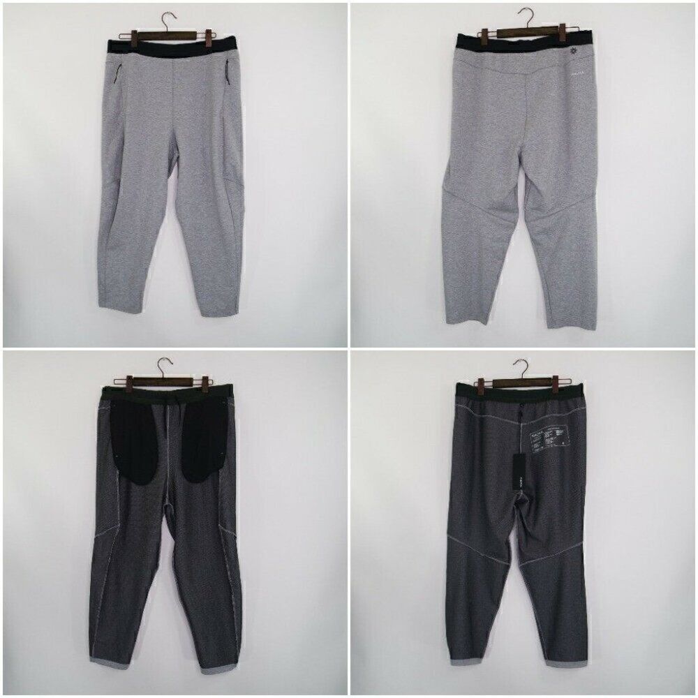 NWT ISAORA Dry Touch Training Pant Mens Size XL Heather Gray 4005 Athletic $195